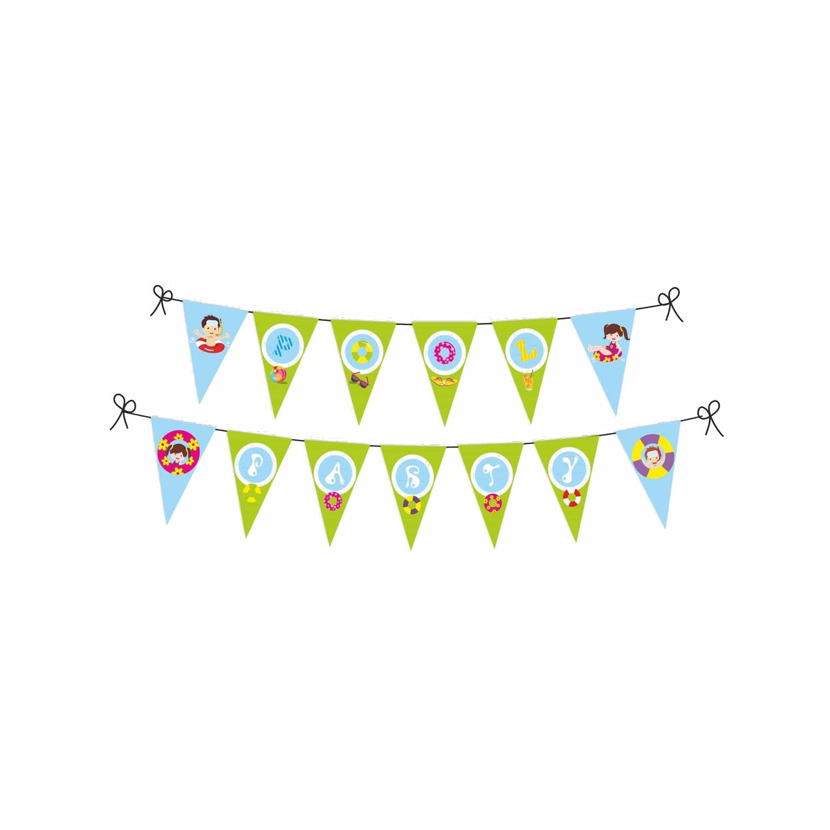 Pool Party Bunting