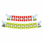Wheels On The Bus Theme Bunting THEME PARTIES Pretty UR Party
