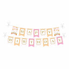Swan Theme Bunting BIRTHDAYS Pretty UR Party