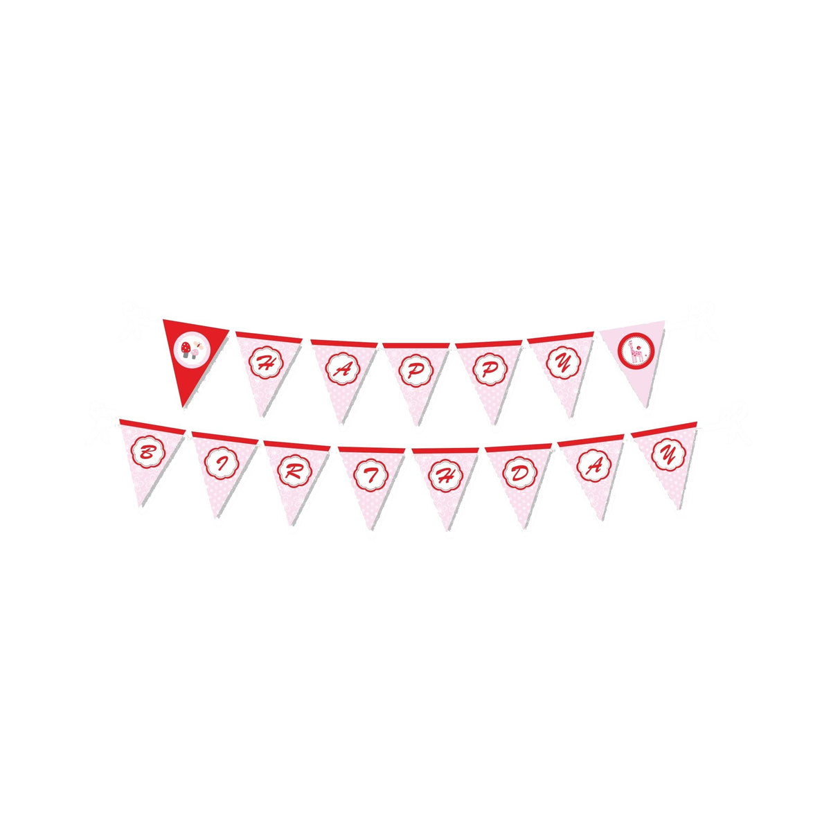 Girly Giraffe Bunting