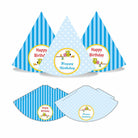 Owl Theme Hats - Pack of 10 THEME PARTIES Pretty UR Party