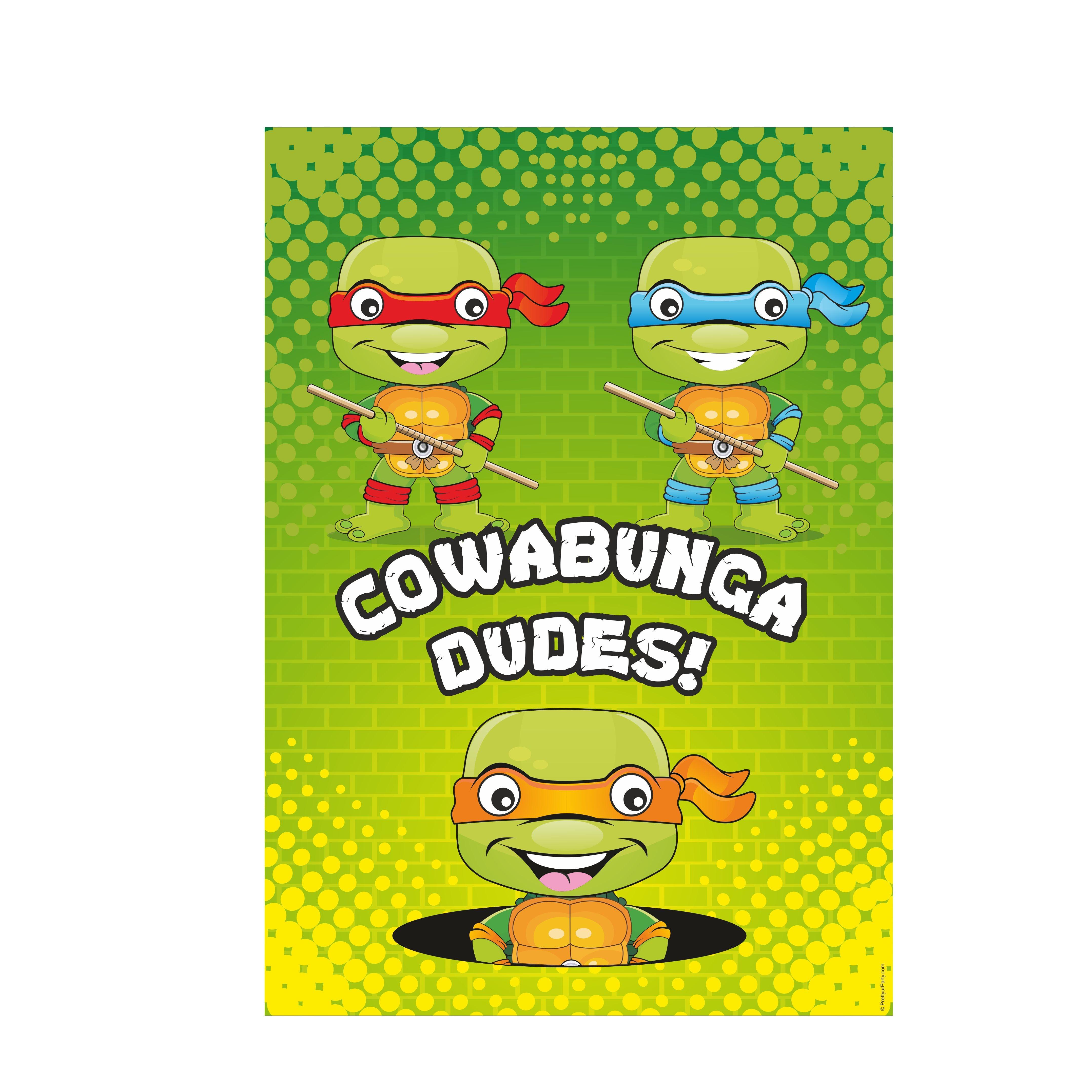 Ninja Turtles Centerpieces - Pack of 2 THEME PARTIES Pretty UR Party