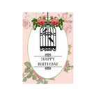 Pink Floral and Bird Cage Centerpieces - Pack of 2 THEME PARTIES Pretty UR Party