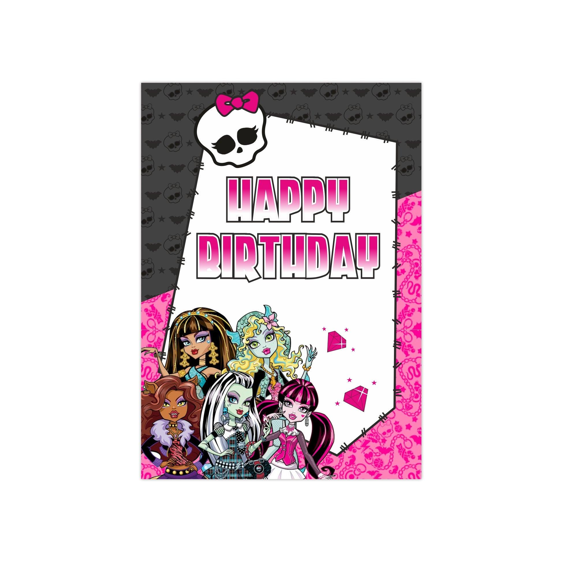Monster High Centerpieces - Pack of 2 THEME PARTIES Pretty UR Party