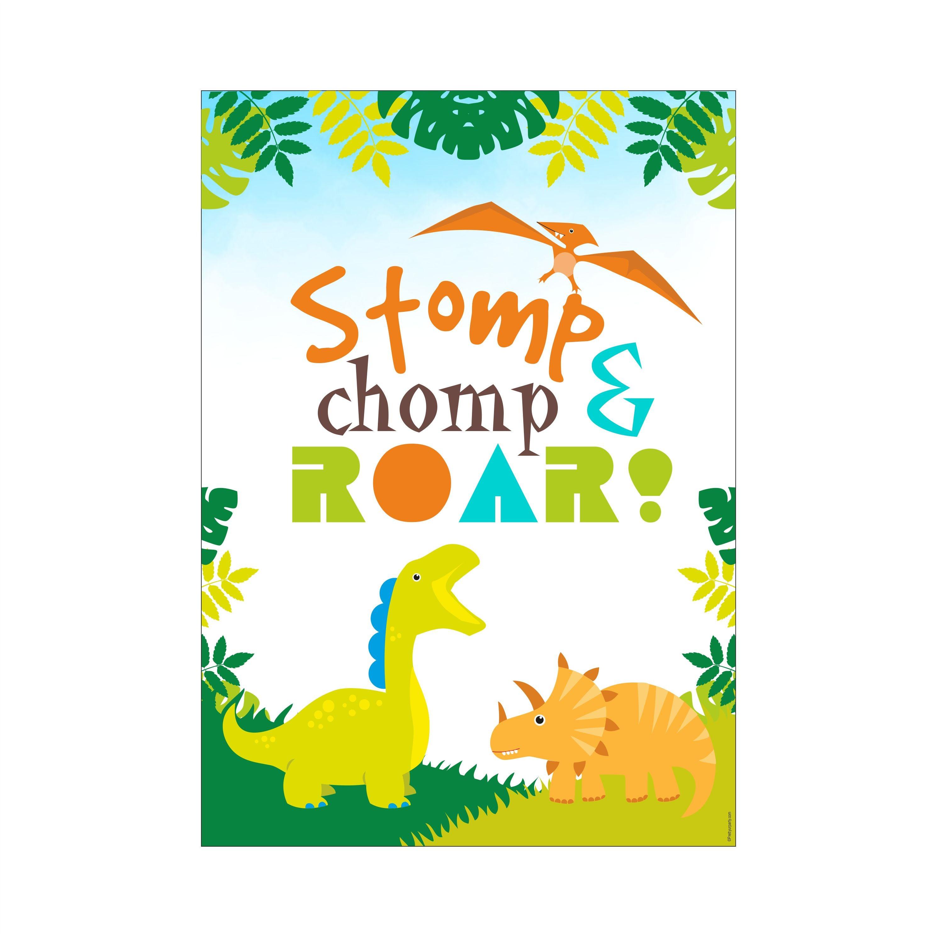 Dinosaur Centerpieces - Pack of 2 THEME PARTIES Pretty UR Party