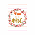 Fun To Be One Theme Centerpieces - Pack of 2 ALL PARTY SUPPLIES Pretty UR Party