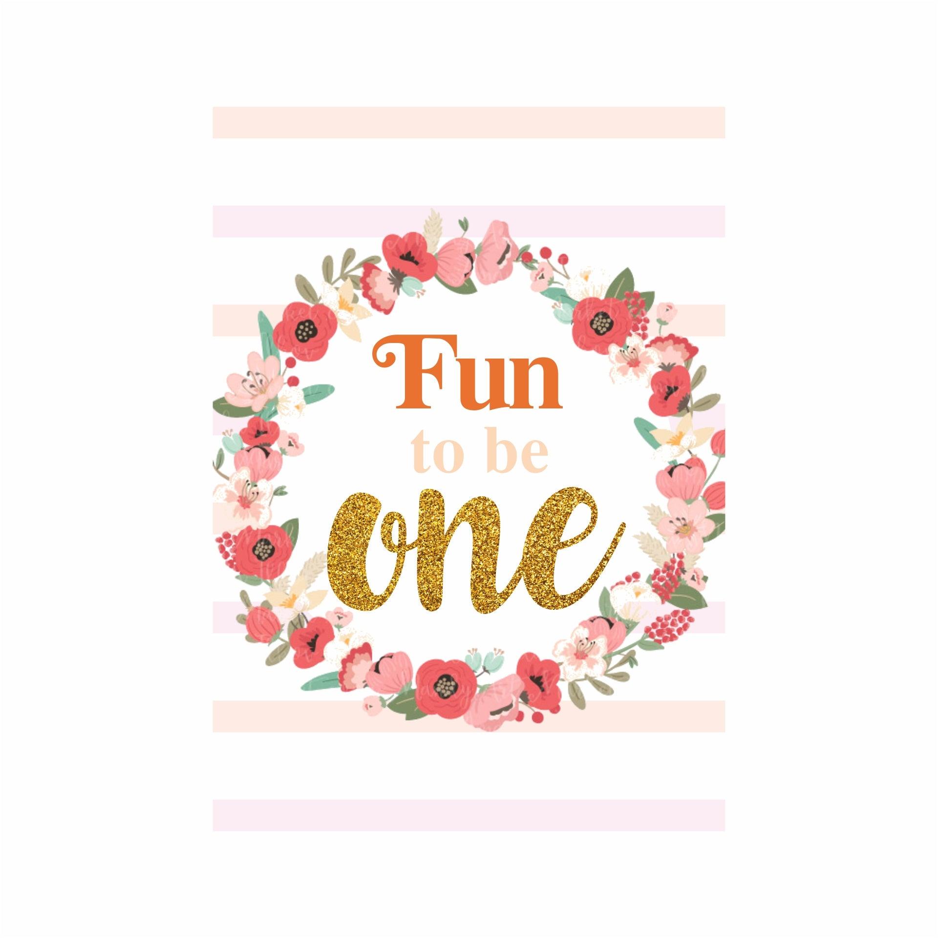 Fun To Be One Theme Centerpieces - Pack of 2 ALL PARTY SUPPLIES Pretty UR Party