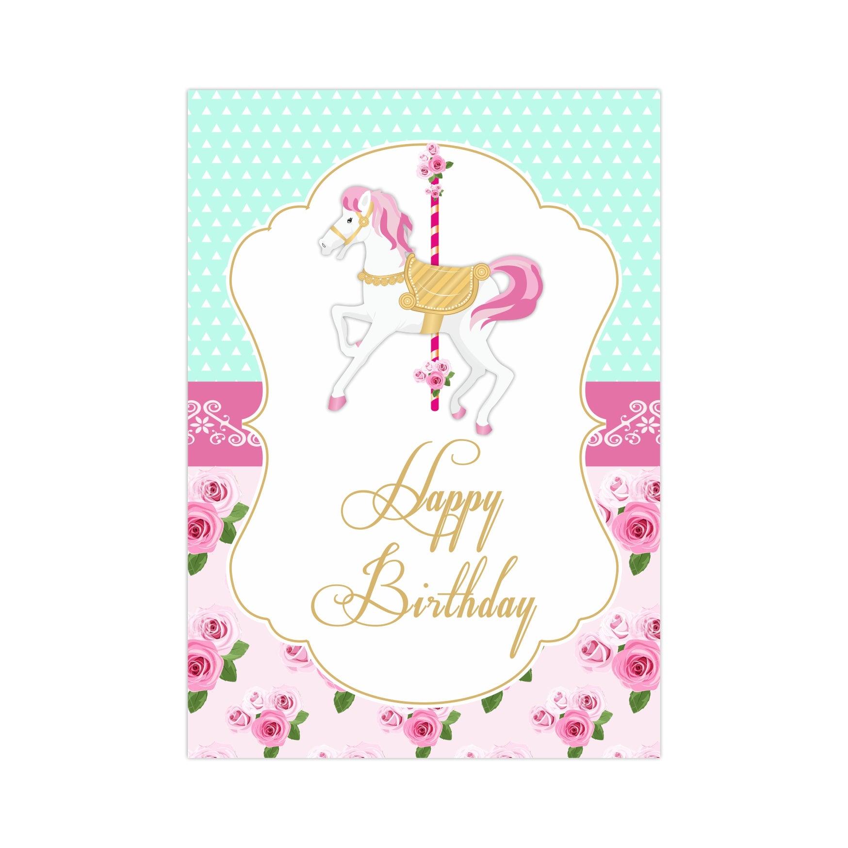 Carousel Centerpieces - Pack of 2 THEME PARTIES Pretty UR Party