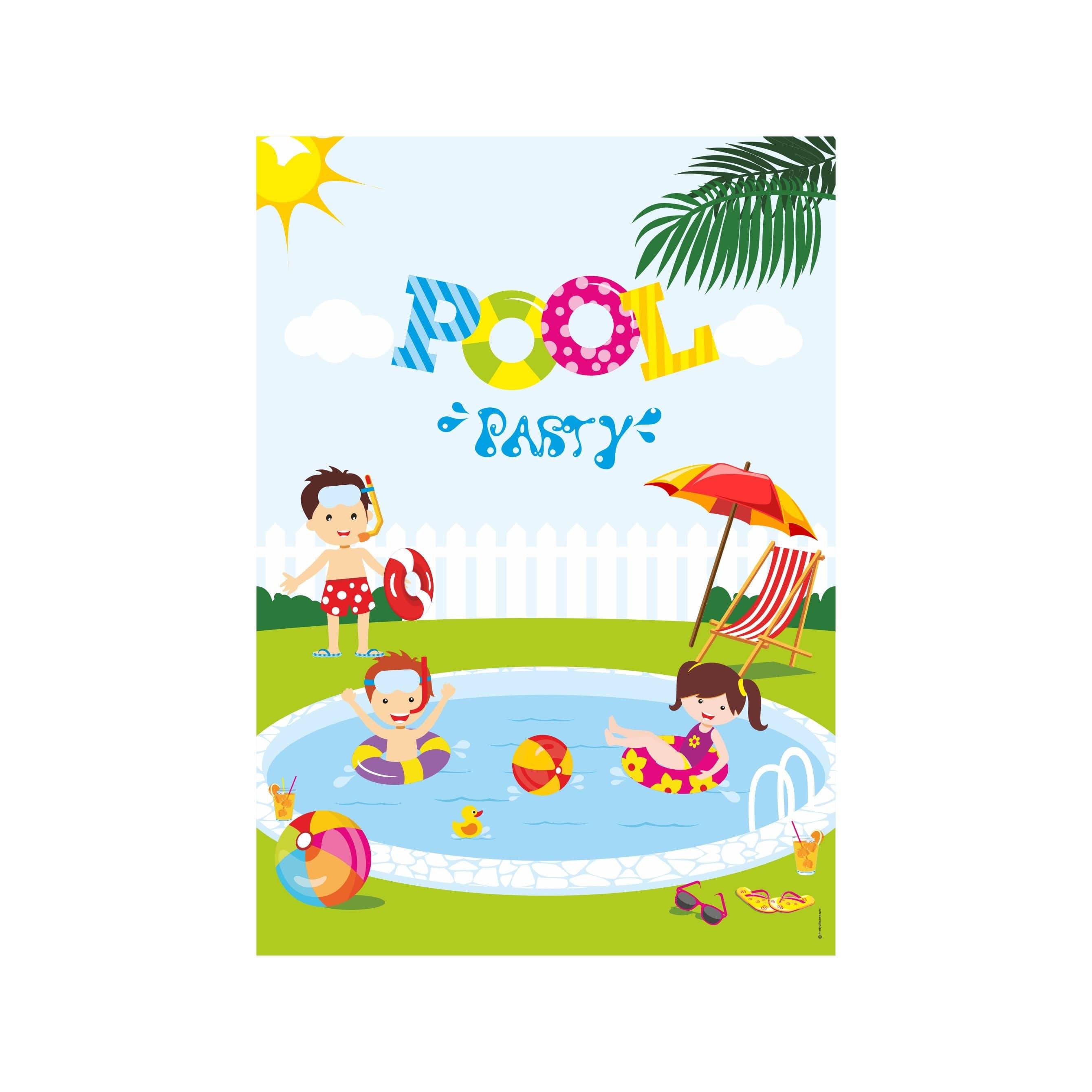 Pool Party Centerpieces - Pack of 2 THEME PARTIES Pretty UR Party