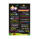 Ben and Holly's Little Kingdom Theme Chalkboard Poster PERSONALISED Pretty UR Party