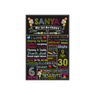 Candy Shoppe Chalkboard Poster PERSONALISED Pretty UR Party