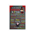Magic Theme Chalkboard Poster PERSONALISED Pretty UR Party