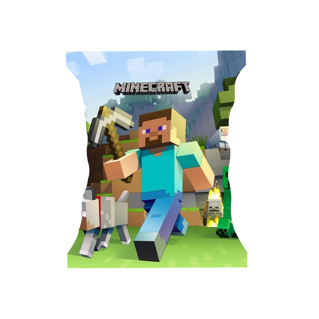 Minecraft Chip Bag TABLEWARE PRETTY UR PARTY