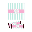 Elephant Birthday Theme Chocolate Wrappers THEME PARTIES Pretty UR Party