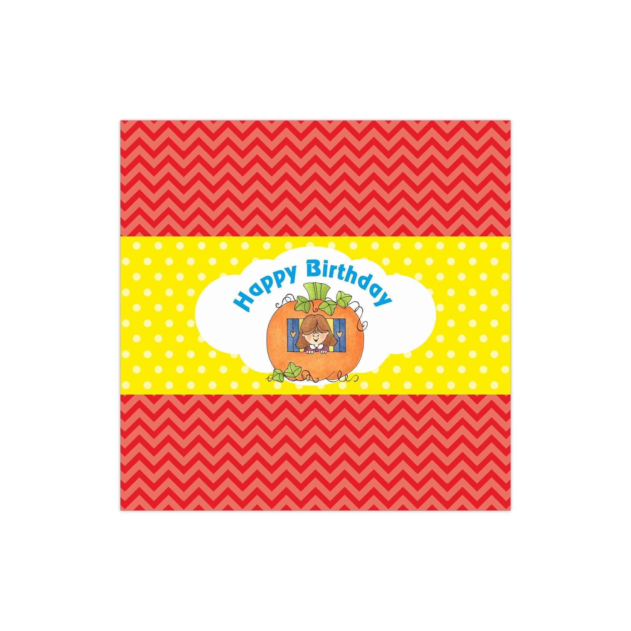 Nursery Rhymes Chocolate Wrappers THEME PARTIES Pretty UR Party