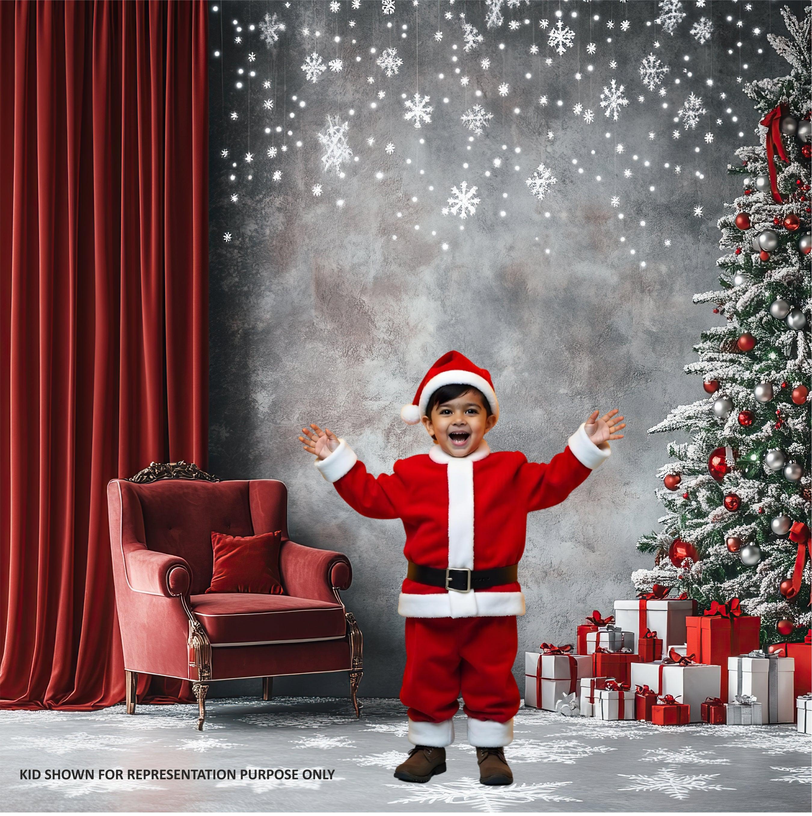 Christmas Theme Backdrop 07 PERSONALISED Pretty UR Party