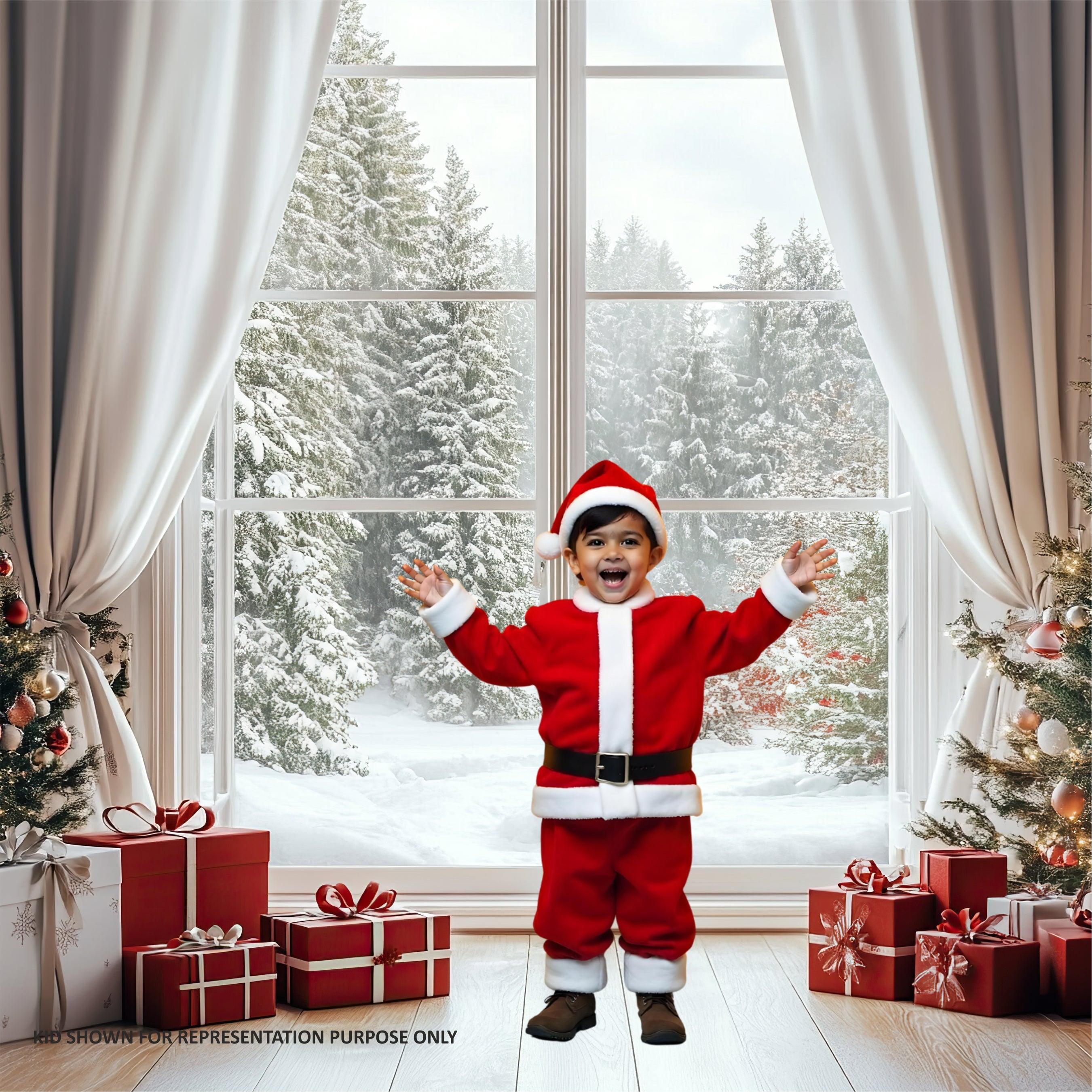 Christmas Theme Backdrop 10 PERSONALISED Pretty UR Party