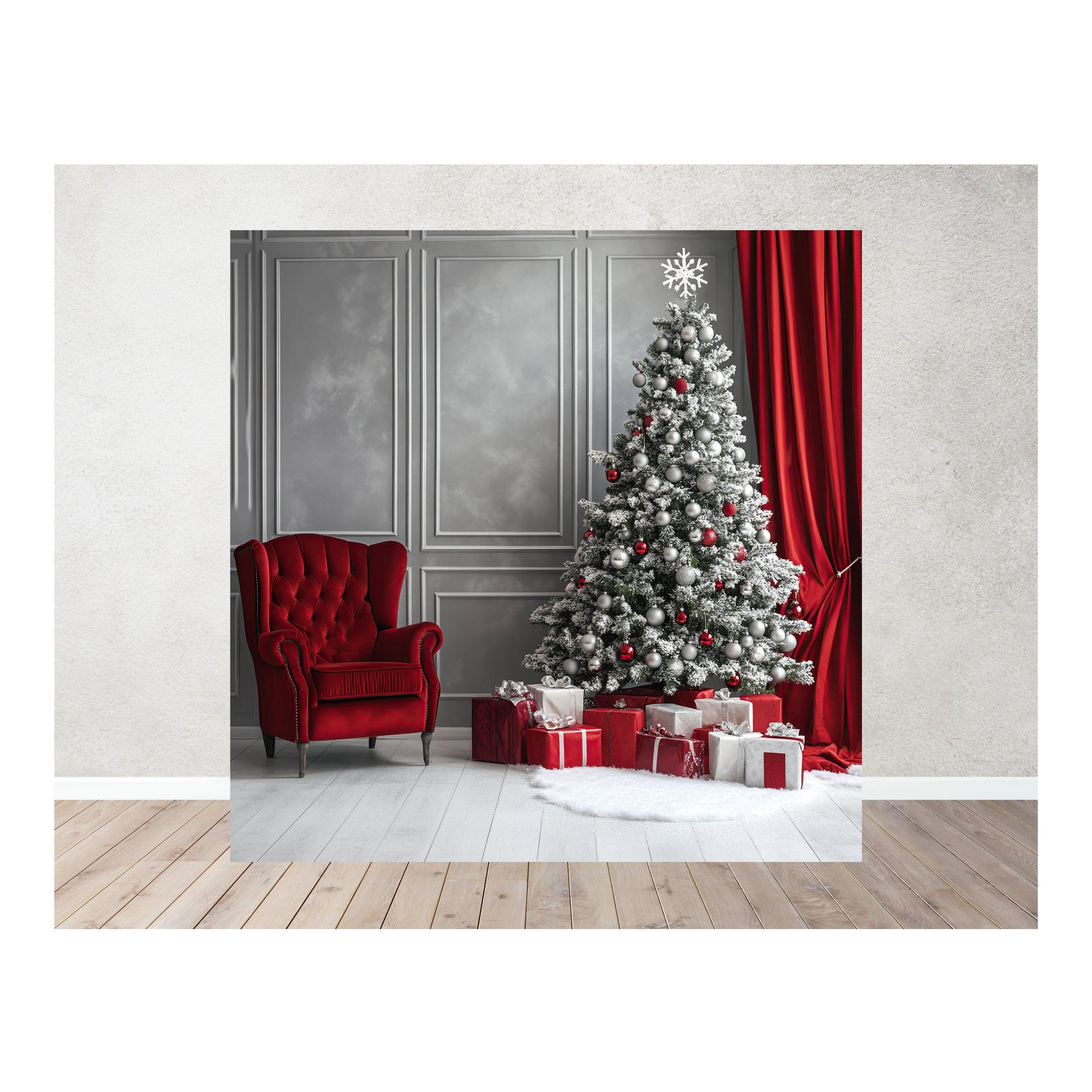 Christmas Theme Backdrop 11 PERSONALISED Pretty UR Party