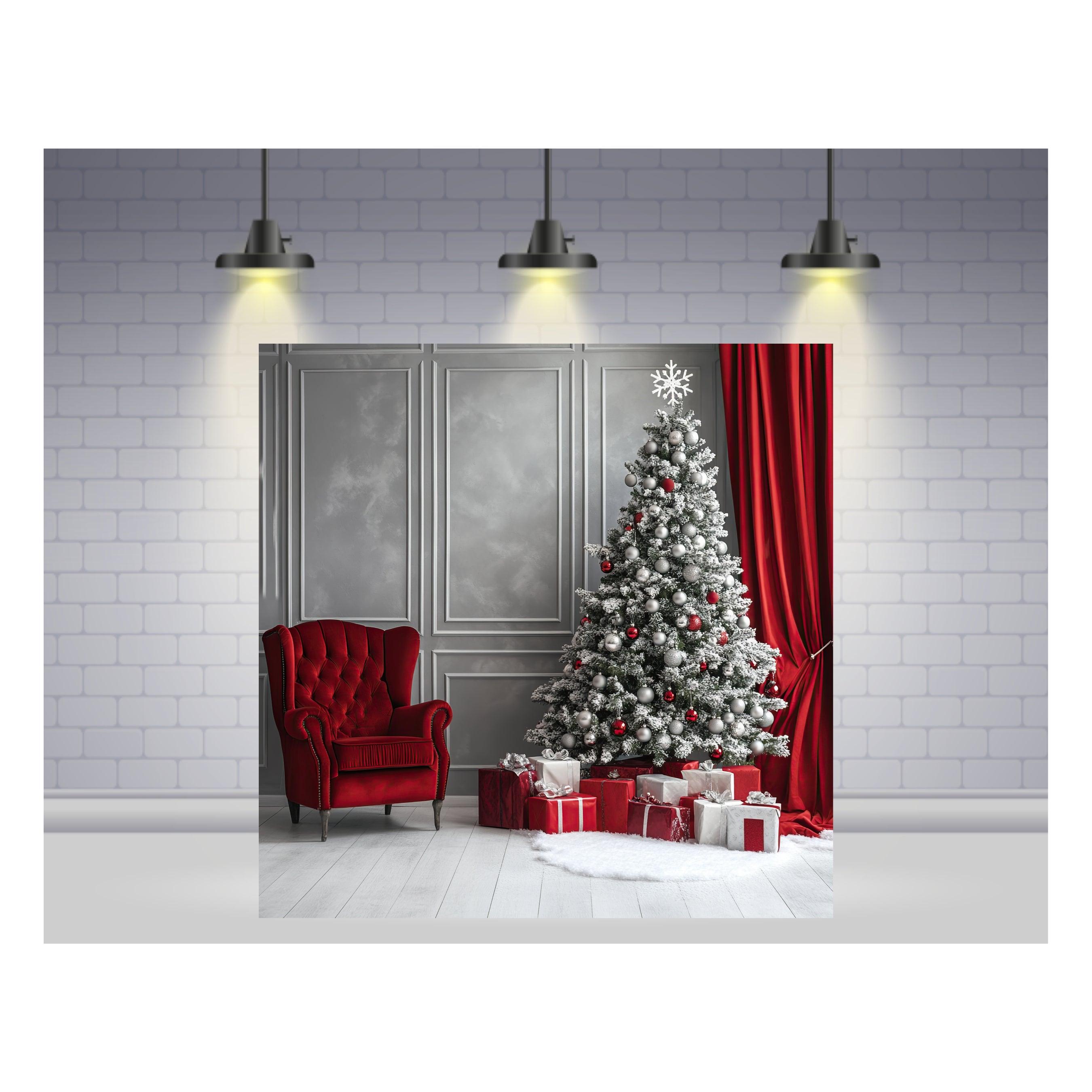 Christmas Theme Backdrop 11 PERSONALISED Pretty UR Party