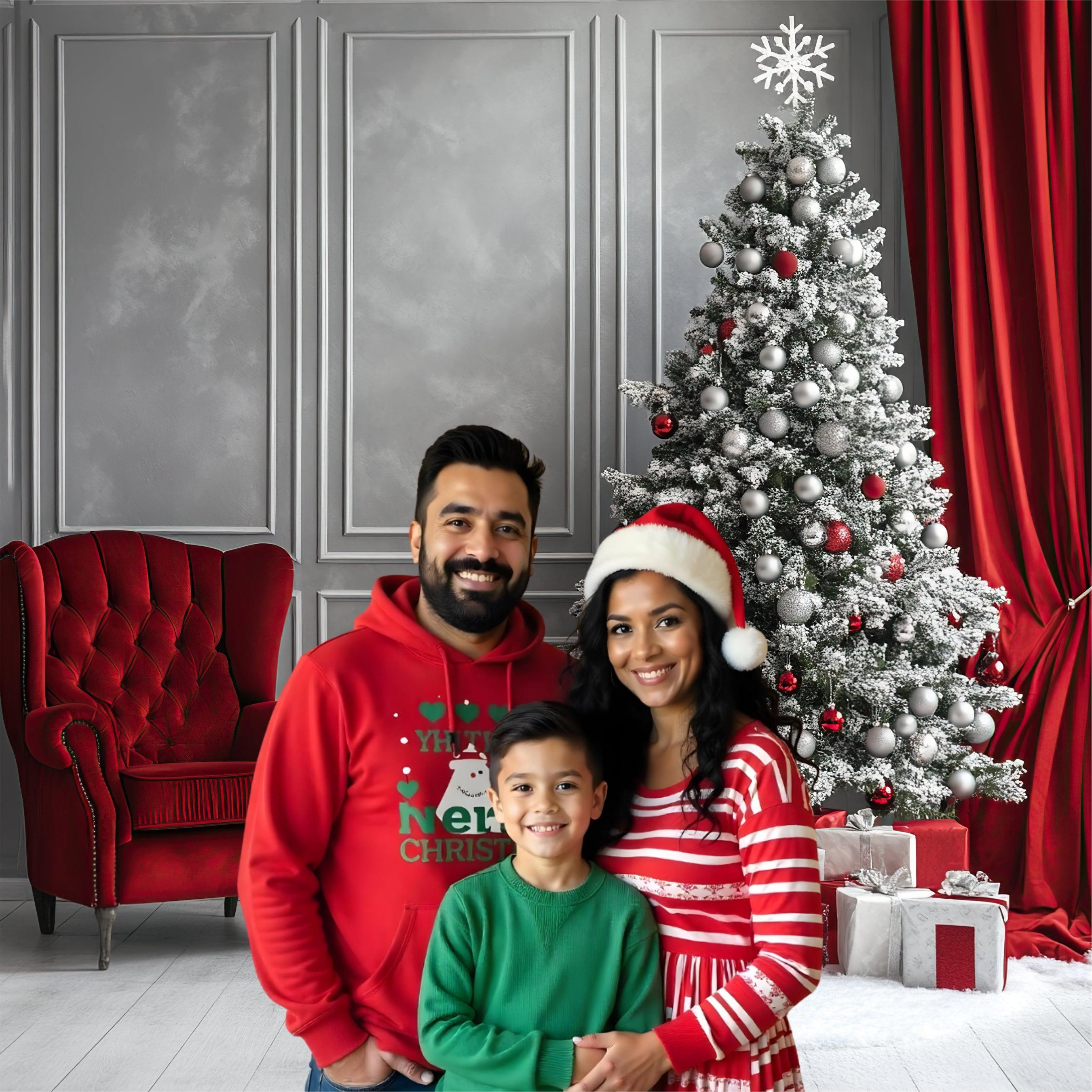 Christmas Theme Backdrop 11 PERSONALISED Pretty UR Party