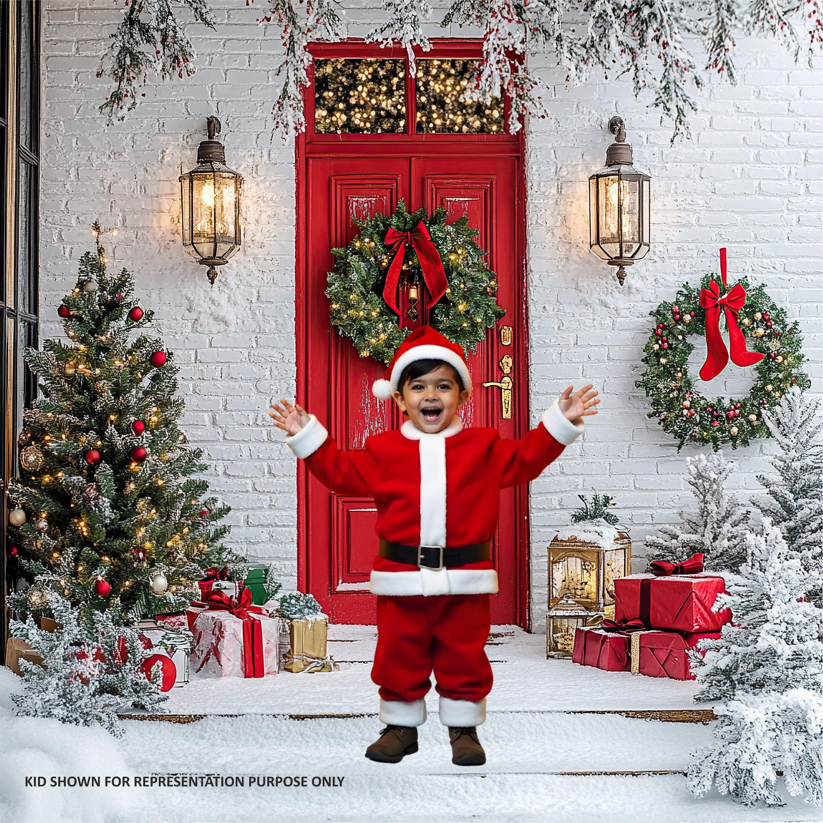 Christmas Theme Backdrop 13 PERSONALISED Pretty UR Party