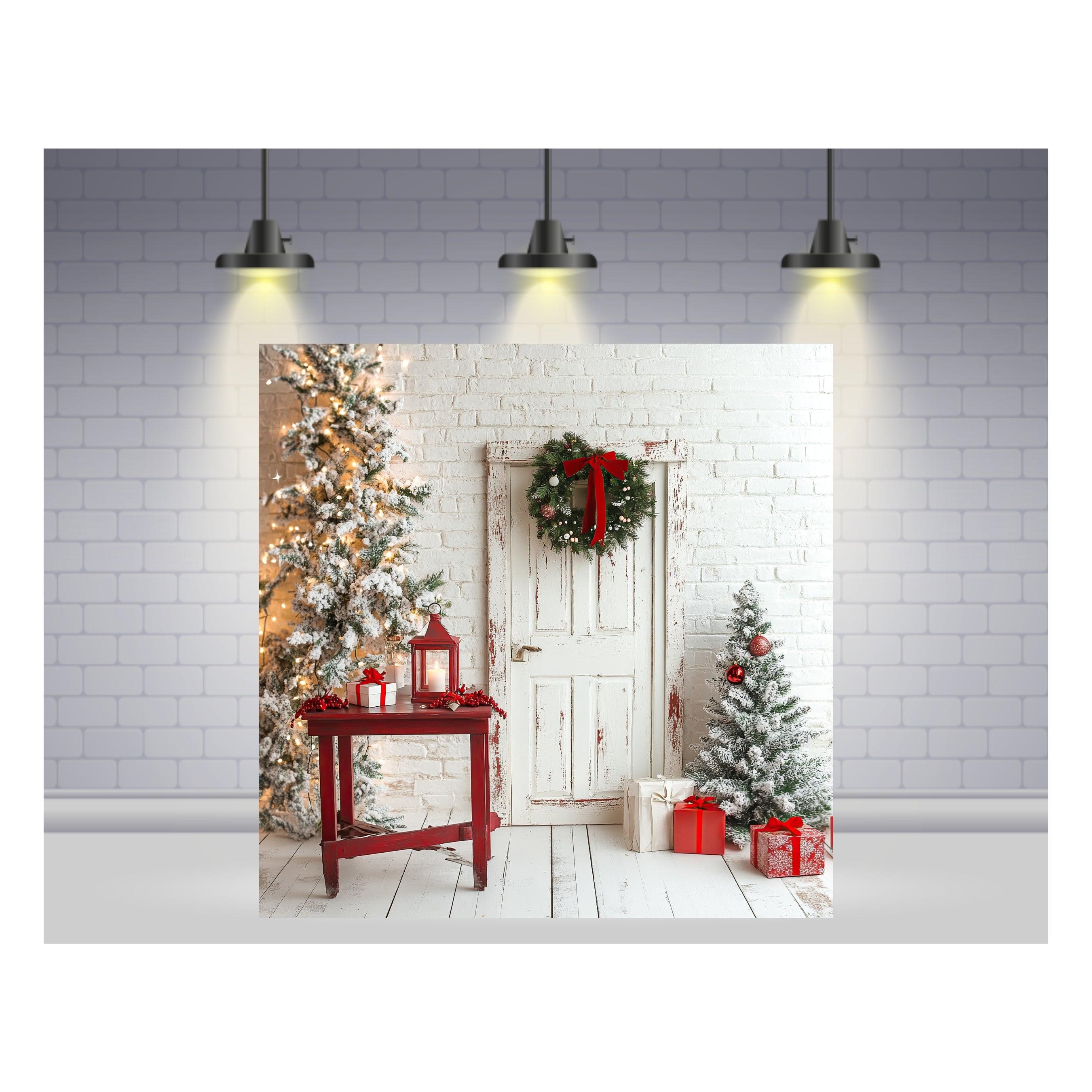 Christmas Theme Backdrop 15 PERSONALISED Pretty UR Party