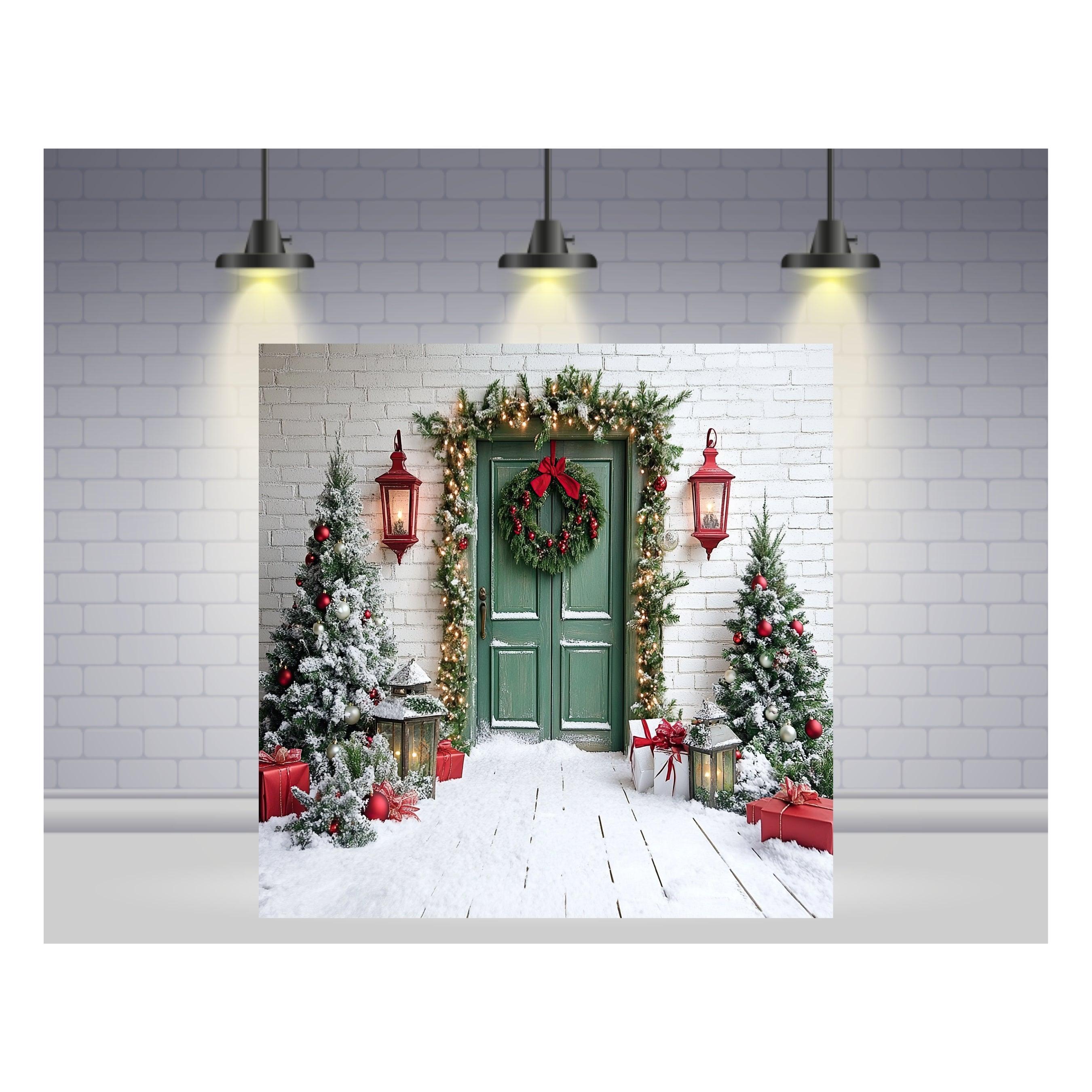Christmas Theme Backdrop 17 PERSONALISED Pretty UR Party