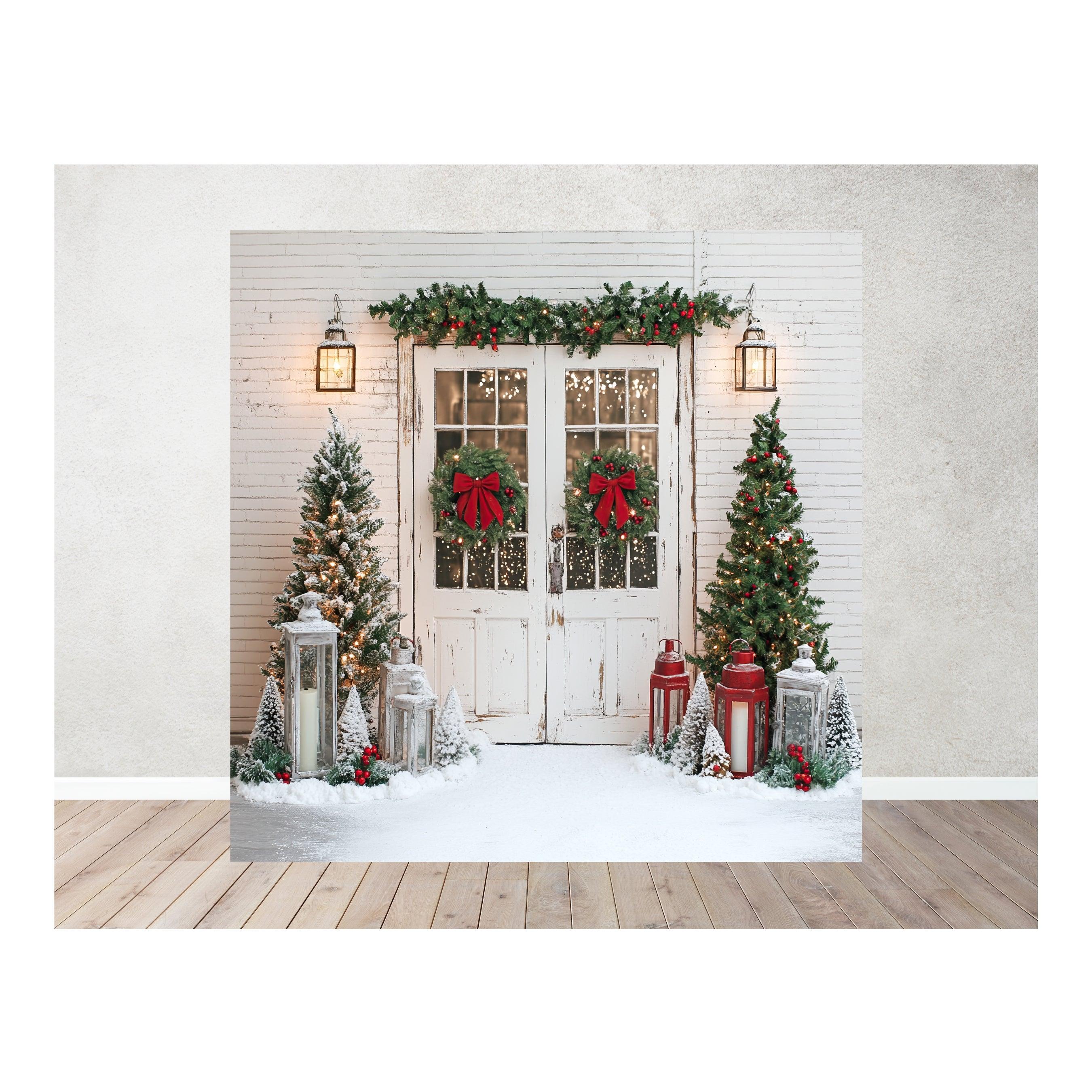 Christmas Theme Backdrop 18 PERSONALISED Pretty UR Party