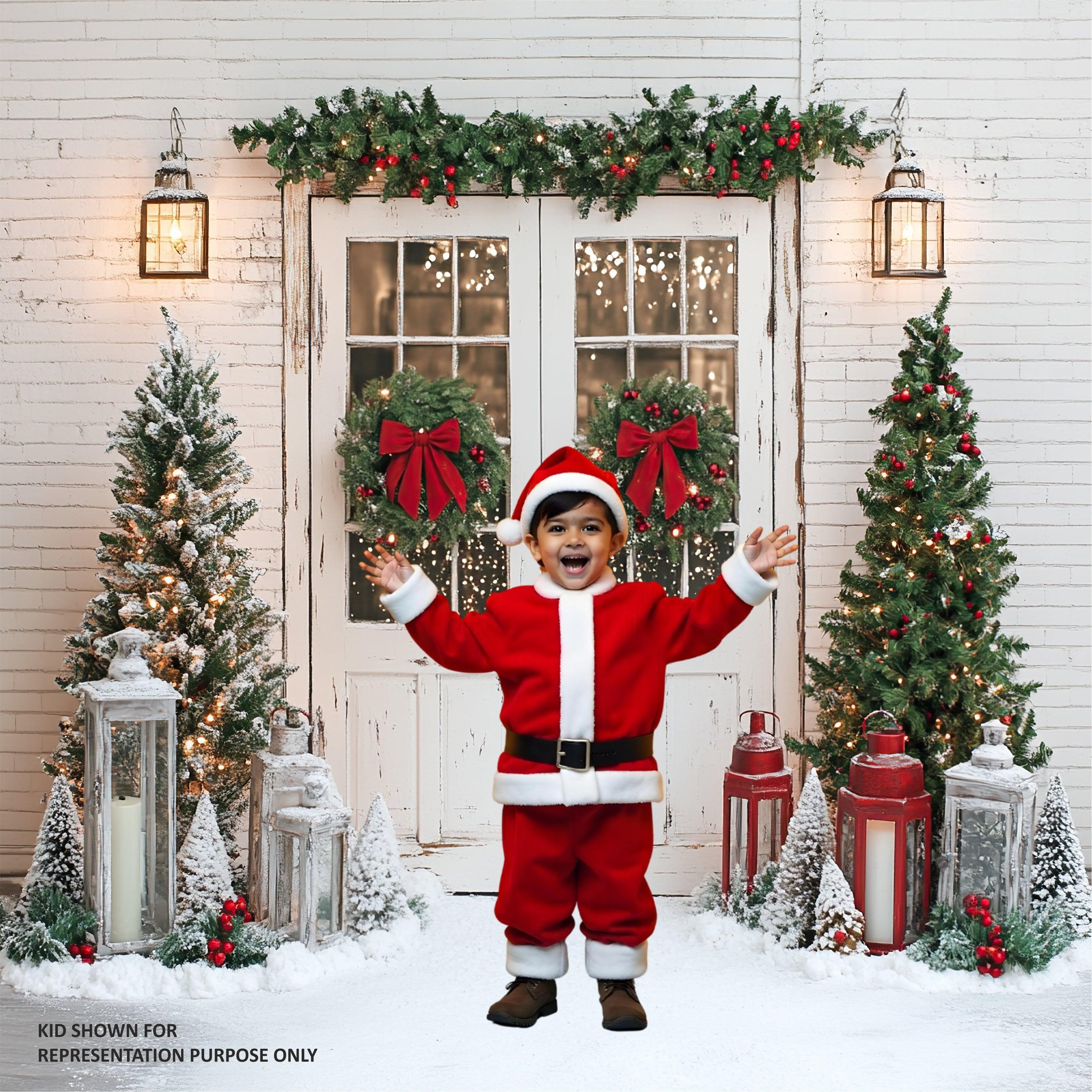 Christmas Theme Backdrop 18 PERSONALISED Pretty UR Party