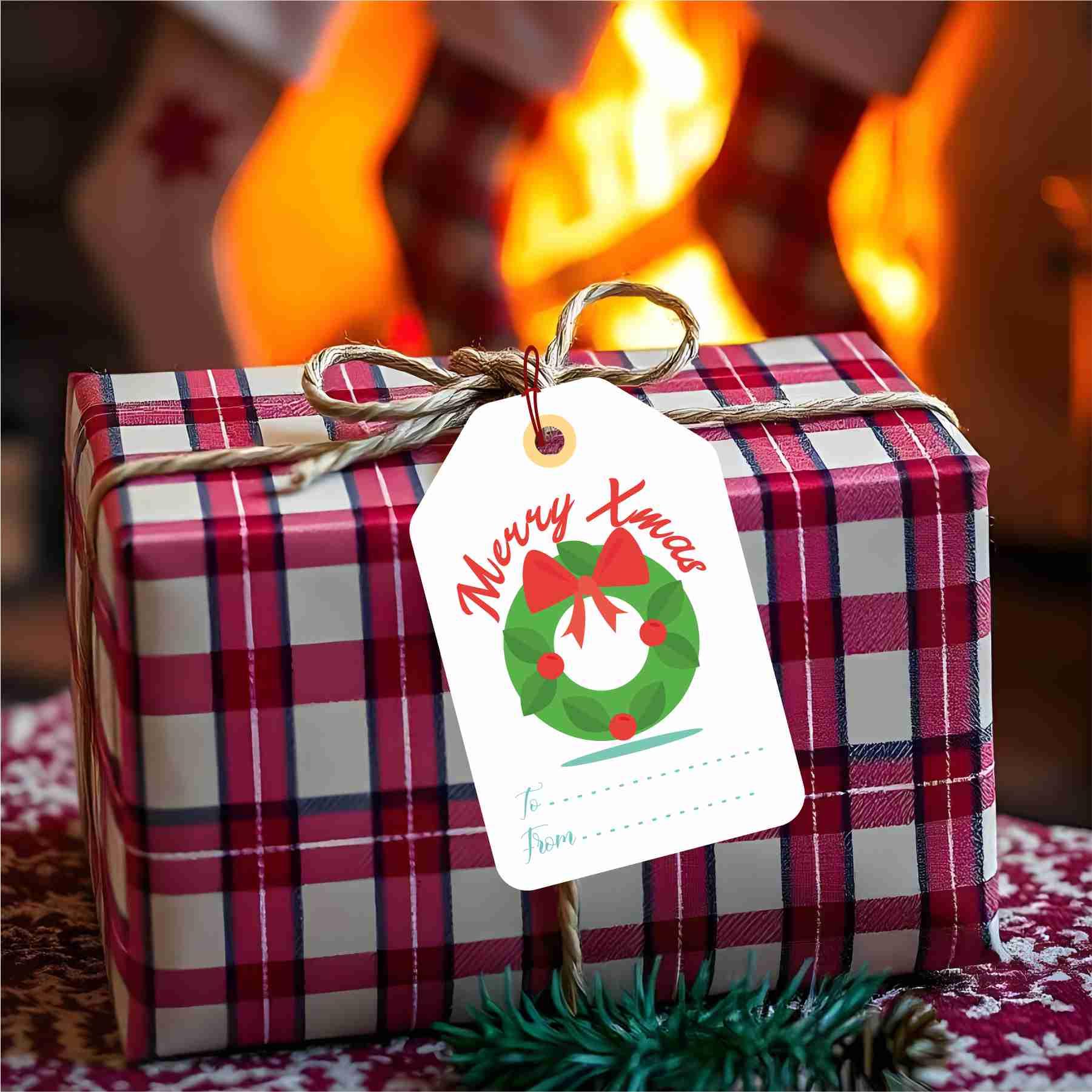 Christmas Gift Tags with String 05 - Pack of 30 Christmas PRETTY UR PARTY Christmas Gift Tags with String 05 - Pack of 30 Christmas PRETTY UR PARTY