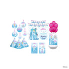 Disney Cinderella Party Decorations Kit - 80 pieces combo pack THEME PARTIES Pretty UR Party