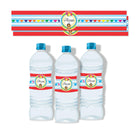 Circus Water Bottle Labels THEME PARTIES Pretty UR Party