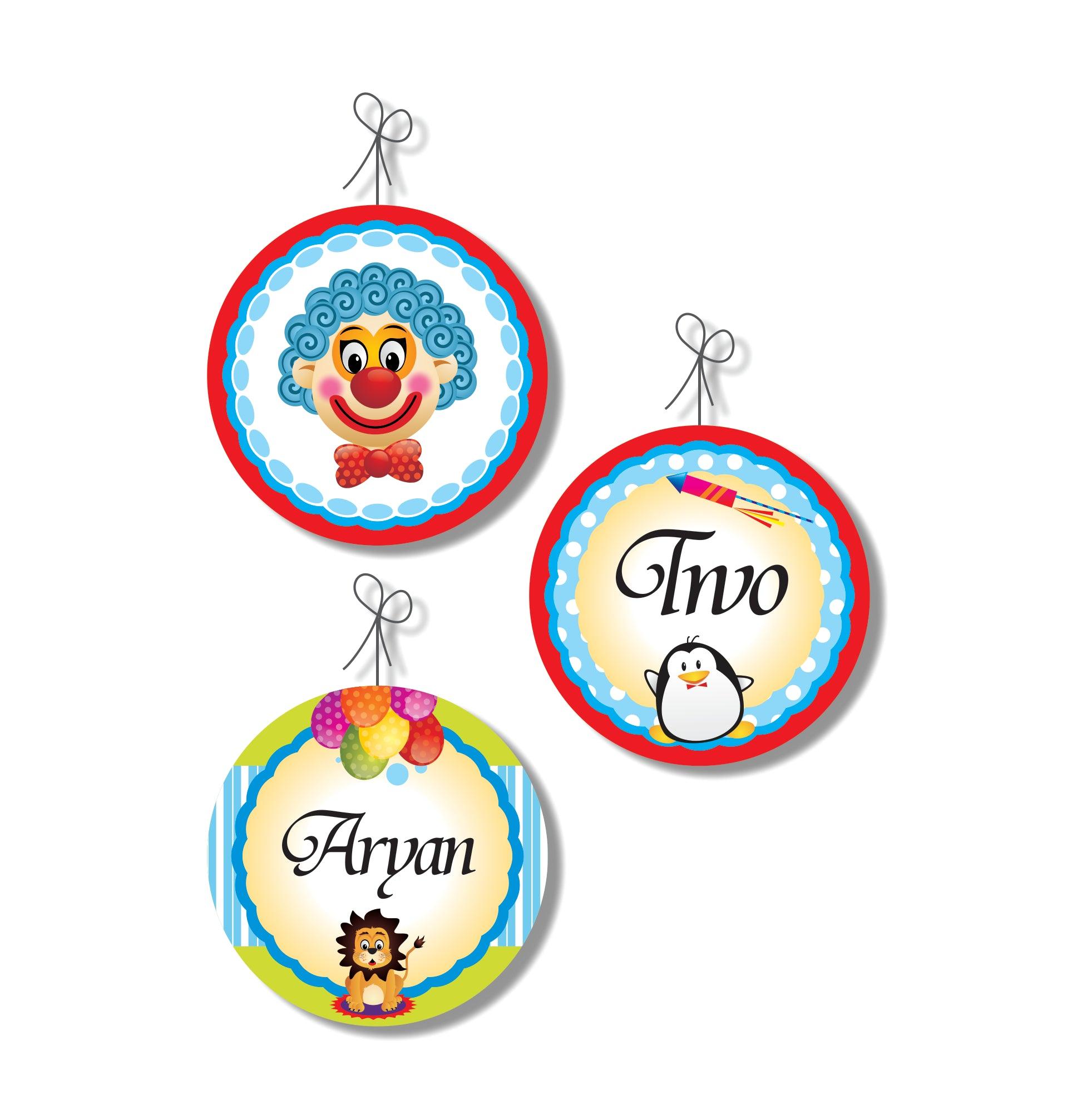 Circus Danglers THEME PARTIES Pretty UR Party