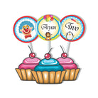 Circus Theme Cupcake / Food Toppers THEME PARTIES Pretty UR Party
