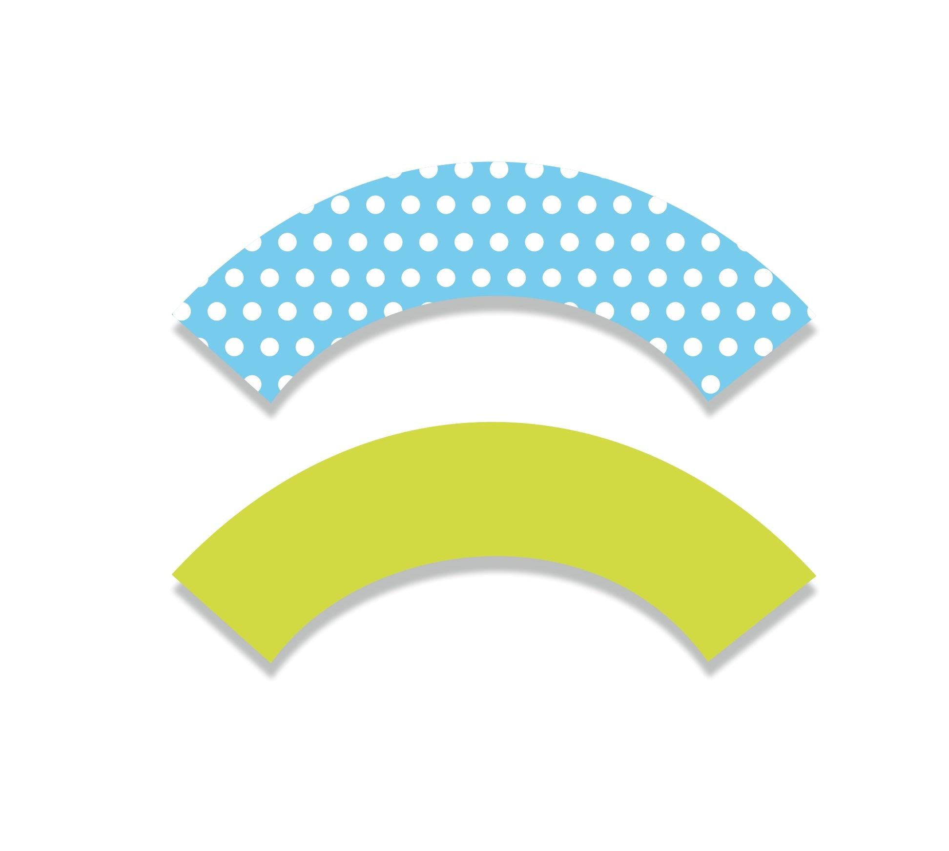 Circus Cupcake Wrappers THEME PARTIES Pretty UR Party