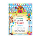 Circus Theme Invitations THEME PARTIES Pretty UR Party