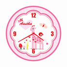 Personalised Girly Giraffe Clock RETURN GIFTS Pretty UR Party