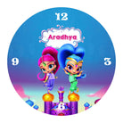 Personalized Shimmer and Shine Clock RETURN GIFTS Pretty UR Party