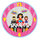 Personalized Supergirl Theme Clock THEME PARTIES Pretty UR Party