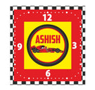 Personalized Race Car Theme Clock THEME PARTIES Pretty UR Party