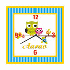 Personalised Owl Clock THEME PARTIES Pretty UR Party