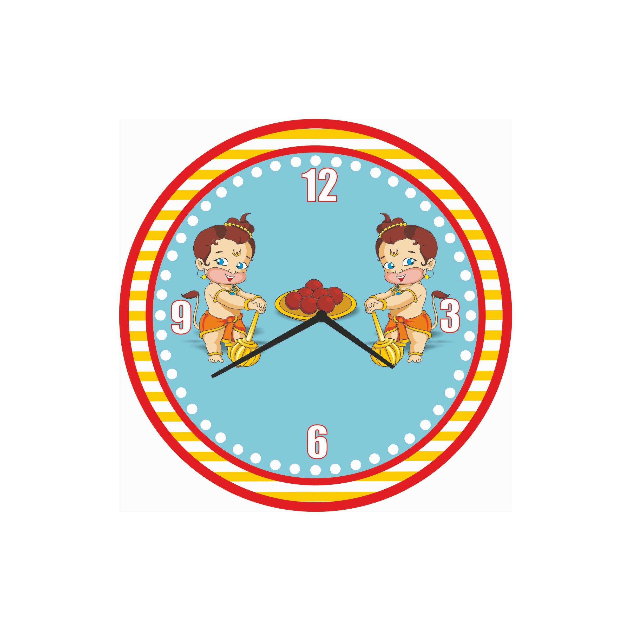 Personalised Hanuman Clock THEME PARTIES Pretty UR Party
