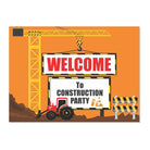 Construction Theme Entrance Banner / Door Sign THEME PARTIES Pretty UR Party