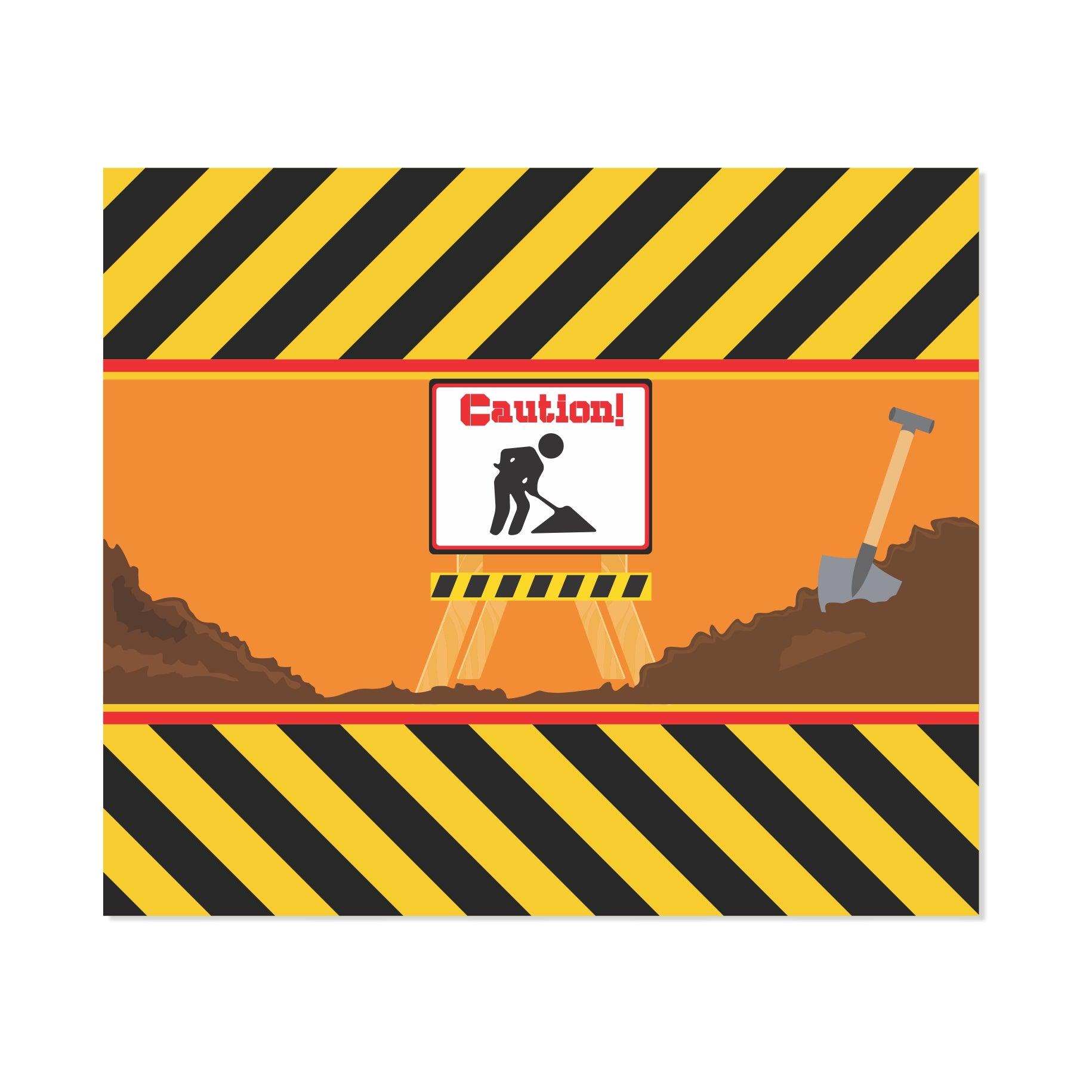 Construction theme Chocolate Wrappers THEME PARTIES Pretty UR Party