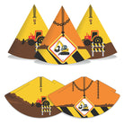 Construction Theme Hats - Pack of 10 THEME PARTIES Pretty UR Party