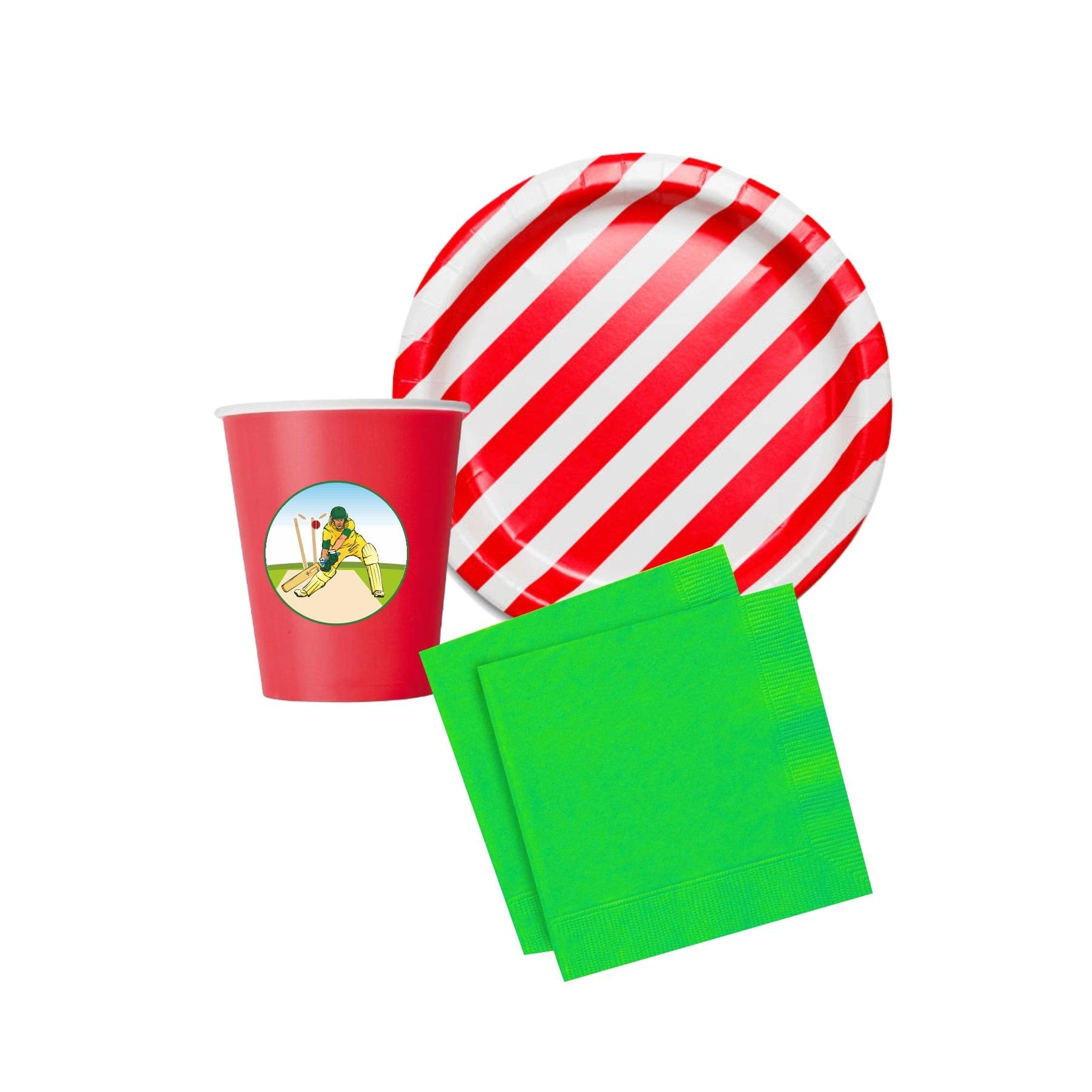Cricket Tableware Package - 67 pieces Pack TABLEWARE Pretty UR Party