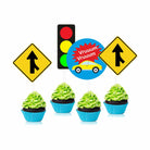 Colorful Cars Theme Cupcake / Food Toppers THEME PARTIES Pretty UR Party