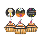 Mad Scientist Theme Cupcake / Food Toppers THEME PARTIES Pretty UR Party