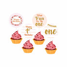 Fun To Be One Theme Cupcake / Food Toppers ALL PARTY SUPPLIES Pretty UR Party