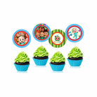 Cocomelon Theme Cupcake / Food Toppers THEME PARTIES Pretty UR Party